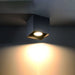 Ceiling lamp QUAD 1 black - Green4Life