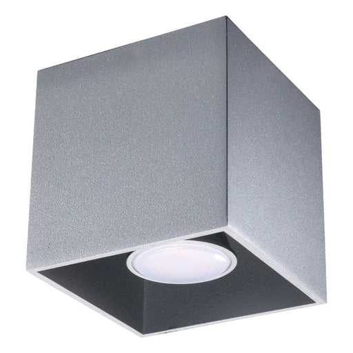 Ceiling lamp QUAD 1 grey - Green4Life