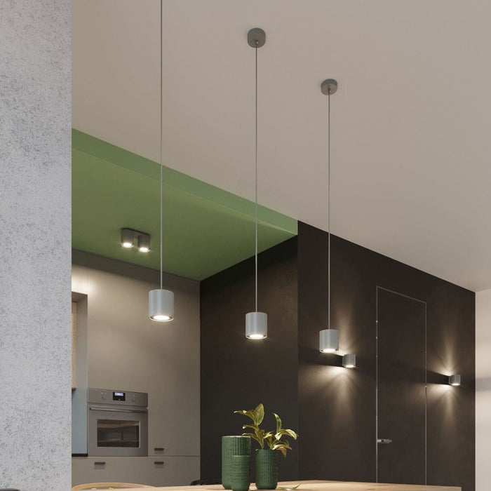 Ceiling lamp ORBIS 2 grey - Green4Life