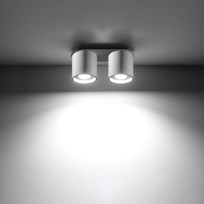 Ceiling lamp ORBIS 2 white - Green4Life