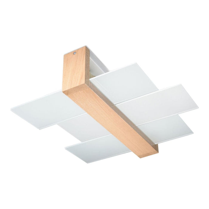 Ceiling lamp FENIKS 2 natural wood - Green4Life