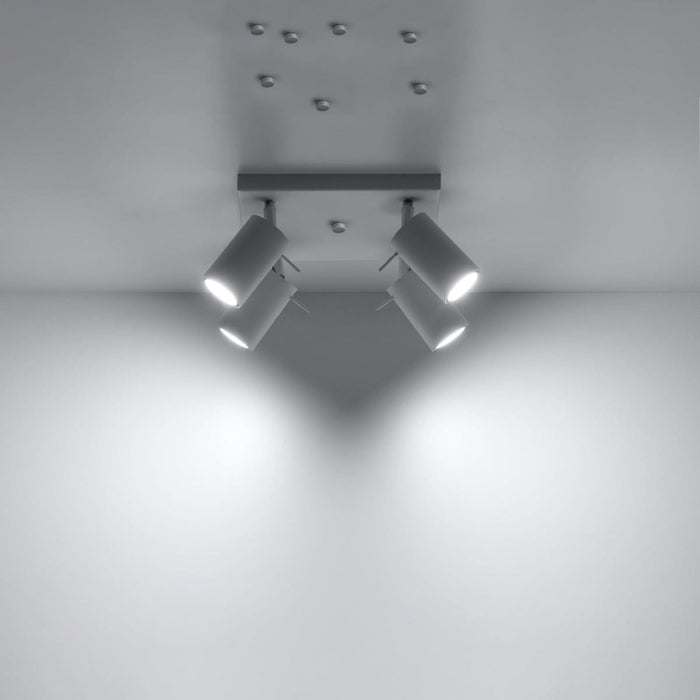 Ceiling lamp RING 4 white - Green4Life