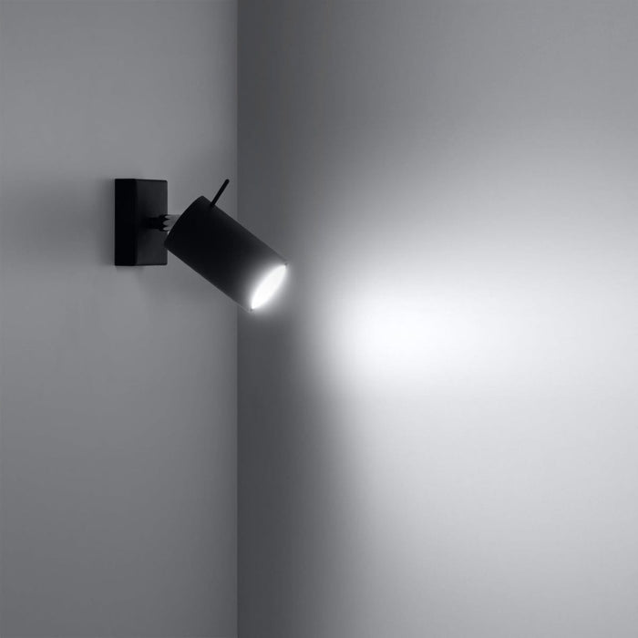 Wall lamp RING black - Green4Life