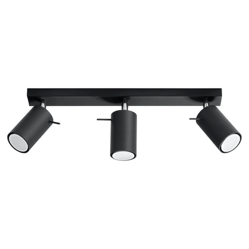 Ceiling lamp RING 3 black - Green4Life