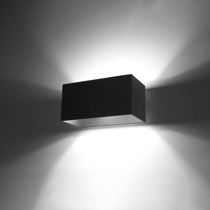 Wall lamp QUAD MAXI black - Green4Life
