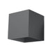 Wall lamp QUAD 1 anthracite - Green4Life