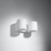 Wall lamp ORBIS 2 white - Green4Life