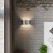 Wall lamp ORBIS 2 grey - Green4Life