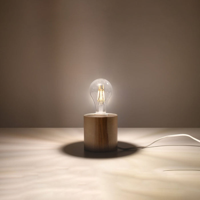 Table lamp SALGADO wood - Green4Life