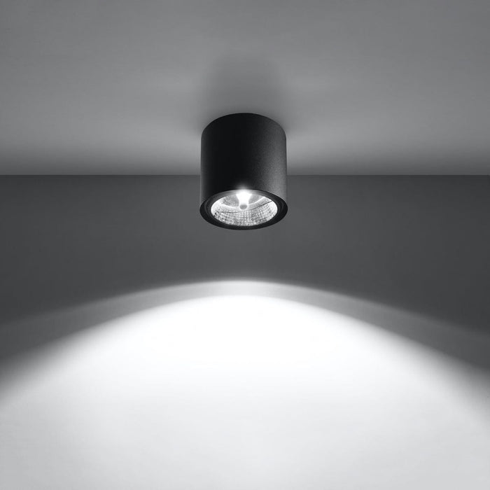 Ceiling lamp TIUBE black - Green4Life