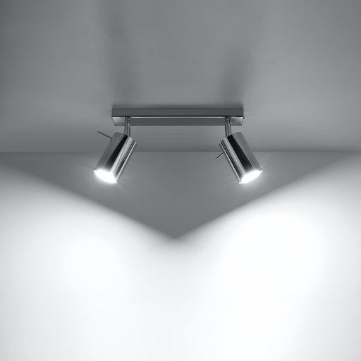 Ceiling lamp RING 2 chrome - Green4Life