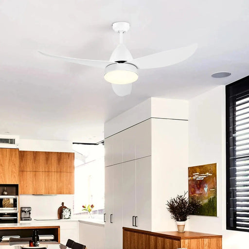 Ceiling Fan with Light, White LED Lighting - Green4Life