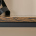 2-Tier Console Table with Bottom Shelf - Brown/Black - Green4Life