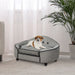 Slate Grey Petite Pet Sofa Bed – Modern Comfort - Green4Life