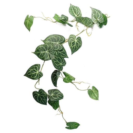 100cm Artificial Hanging Trailing Rounded Ivy Plant - Green4Life