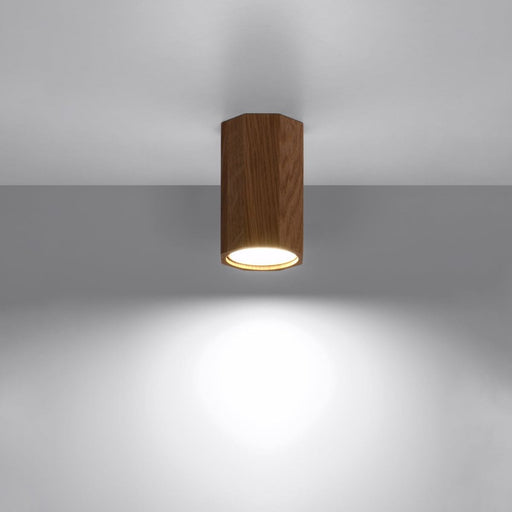 Ceiling lamp ZEKE 10 oak - Green4Life