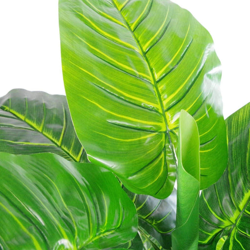 105cm Elephant Ear Artificial Plant (Colocasia) – Extra Large - Green4Life