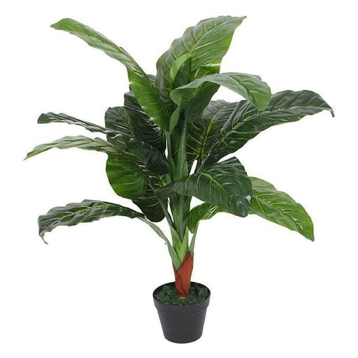 105cm Elephant Ear Artificial Plant (Colocasia) – Extra Large - Green4Life