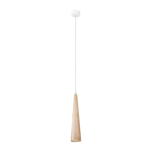 Pendant lamp SULA 1 natural wood - Green4Life