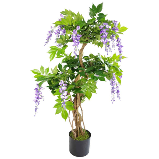 110cm Artificial Purple Wisteria Tree - Premium Collection - Green4Life