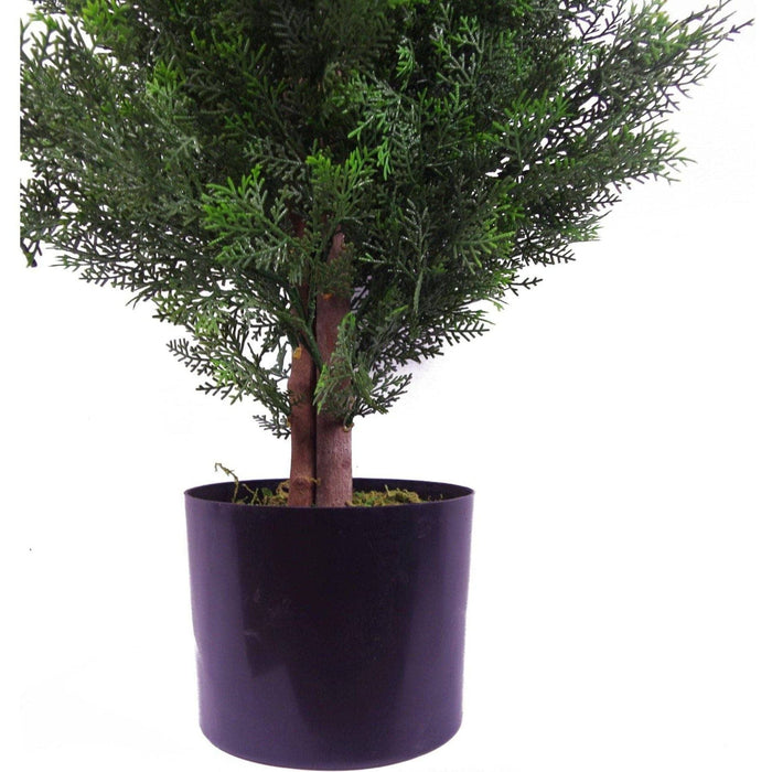 120cm Artificial Cypress Topiary - Green4Life