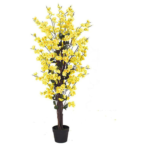 120cm Artificial Yellow Blossom Tree - Green4Life