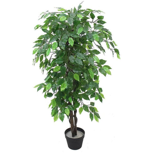 120cm Ficus Artificial Tree – Large Bushy Shape - Green4Life