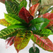 130cm Codiaeum Multicoloured House Artificial Plant - Green4Life