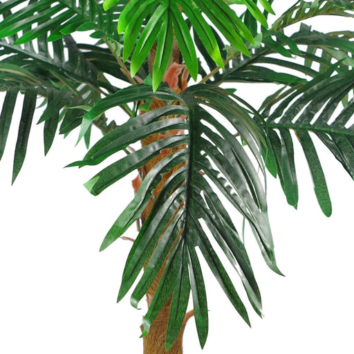 130cm Princess Artificial Palm Tree with Natural Trunk - Green4Life