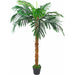 130cm Princess Artificial Palm Tree with Natural Trunk - Green4Life