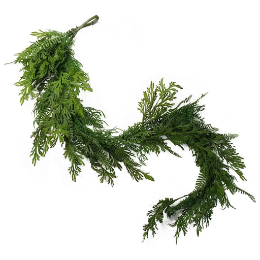 140cm Artificial Hanging Trailing Fern Garland Plant - Green4Life