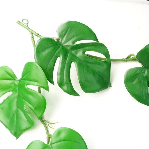 180cm Artificial Hanging Trailing Monstera Plant - Green4Life