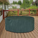 193D x 81H cm Large Furniture Set Round Waterproof Cover - Green - Outsunny - Green4Life