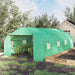 Outsunny 6Lx3Wx2H m Walk-In Greenhouse with Metal Frame, Roll Up Door and Windows - Green - Green4Life