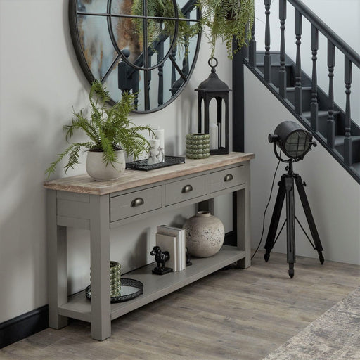 Harborne Three Drawer Console Table - Green4Life