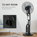 2.8 Litre Water Mist Fan with Remote Control - Black - Green4Life