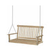 2-Seater Outdoor Wooden Chair with Hanging Chain - Fir Wood - Outsunny - Green4Life