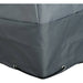 200L x 86W x 45-82Hcm Rectangular Furniture Cover UV Resistant and Waterproof - Grey - Outsunny - Green4Life