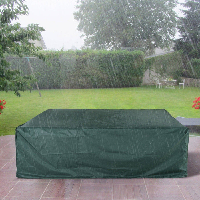 230L x 230W x 70Hcm Large Garden Furniture Set Cover Waterproof - Green - Outsunny - Green4Life