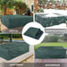 230L x 230W x 70Hcm Large Garden Furniture Set Cover Waterproof - Green - Outsunny - Green4Life