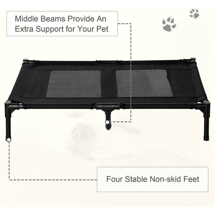 BreezeDream Large Mesh Pet Cot - Black - Green4Life