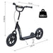 Kids Scooter with 12" Wheels - Black - Green4Life