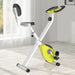 Resistance Exercise Bike with LCD Display - Yellow - Green4Life