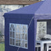 Outsunny 3x6m Pop-Up Gazebo with Height Adjustable Design - Blue - Green4Life