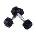 2x6kg Rubber Hex Dumbbells Set - Green4Life