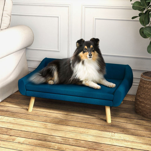 Blue Elegance Pet Sofa – Comfort for Medium and Large Dogs - Green4Life