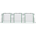 Outsunny 295L x 100W x 80H cm Small PVC Tunnel Greenhouse with Steel Frame - Green/Transparent - Green4Life