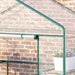 5 x 2 ft (143L x 73W x 195H cm) 4 Tiers 8 Shelves Transparent Portable Greenhouse - Outsunny - Green4Life