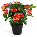 40cm Pink Orange Artificial Rhododendron Plant - Green4Life