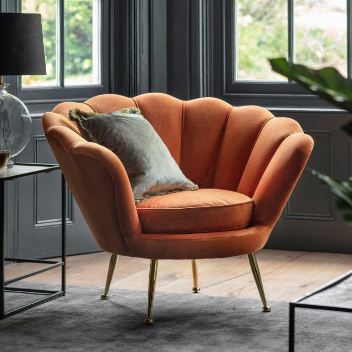 Aurora Armchair - Rusty Orange (Premium Collection) - Green4Life